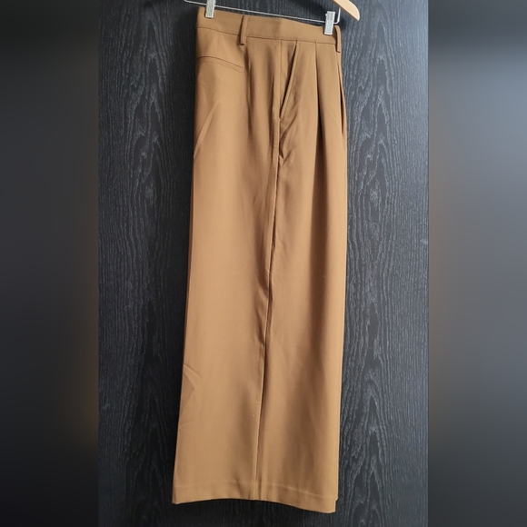 Madewell Harlow Wide-Leg Pant In Tan/Beige - Picture 15 of 16